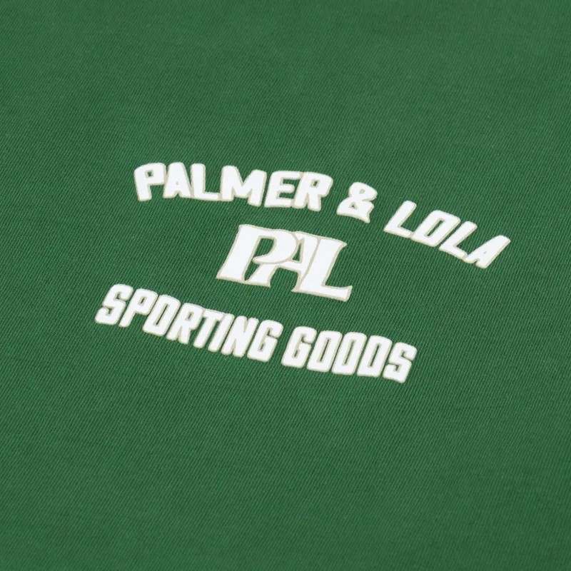 PAL Sporting Goods New Arch Logo T Shirt Dark Green-5