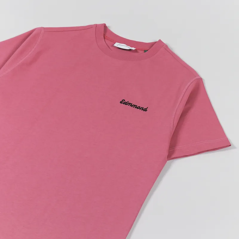 Edmmond Studios Newspaper T Shirt Salmon-3