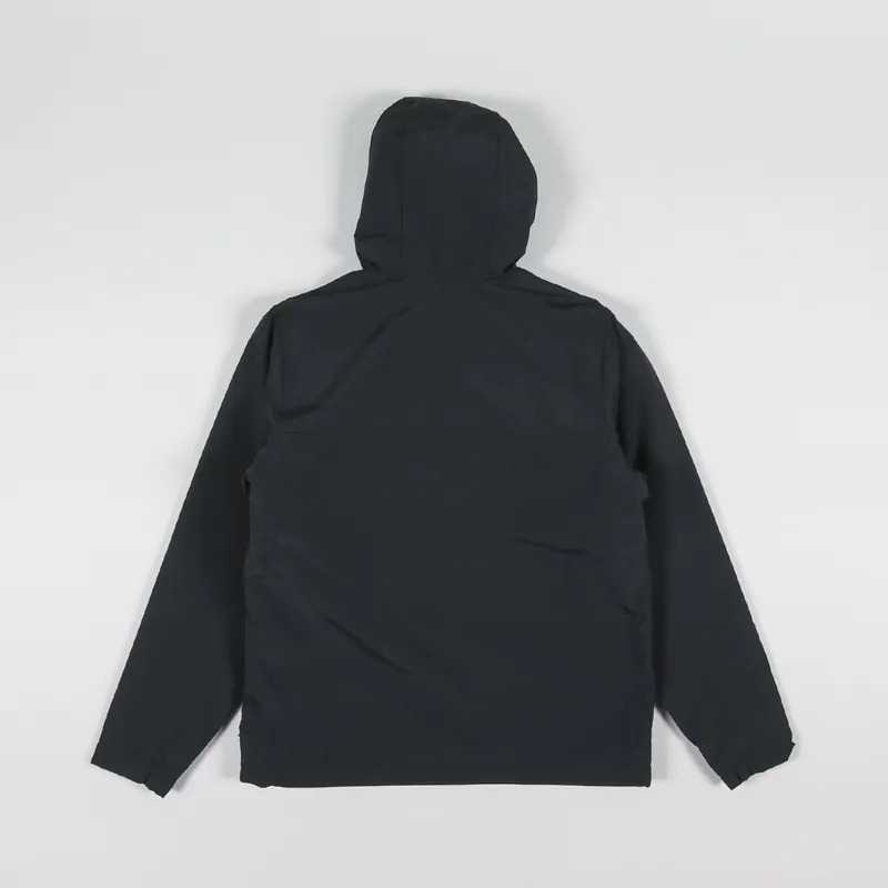 Carhartt WIP Men Winter Nimbus Pullover Black Fleece Lined Anorak