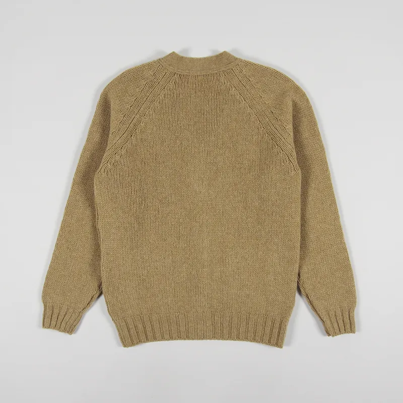 Sideline Womens Nimes Cardigan Ochre-5