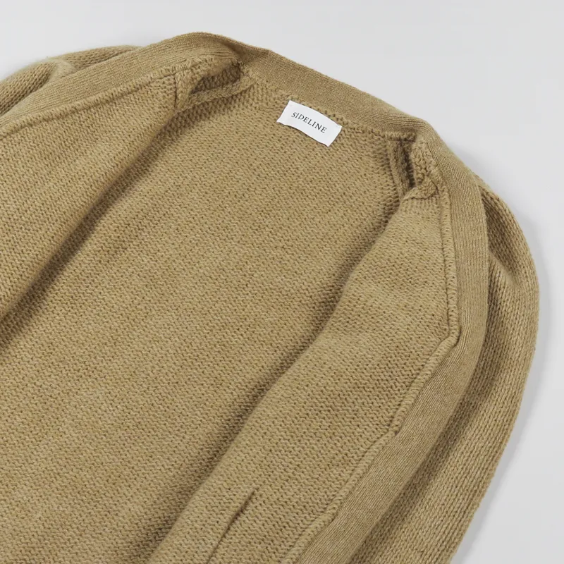 Sideline Womens Nimes Cardigan Ochre-7