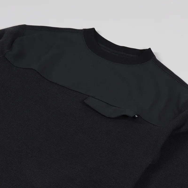 Nike SB Overdyed Crew Sweat Black Off Noir-1