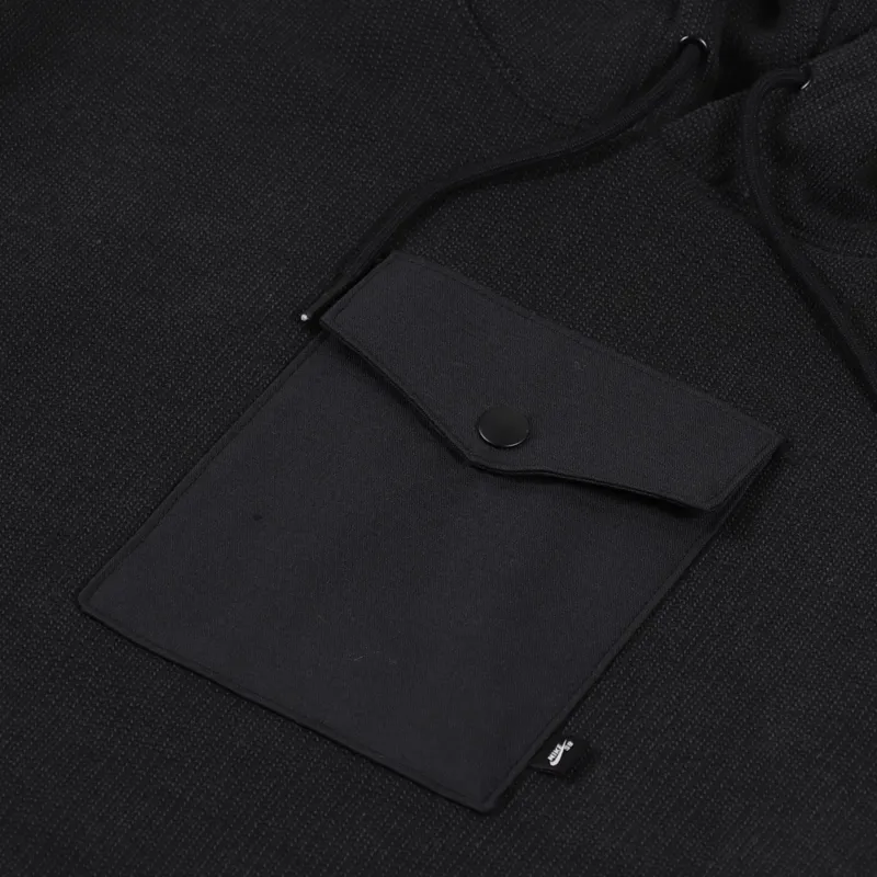 Nike SB Overdyed Hoodie Black-4