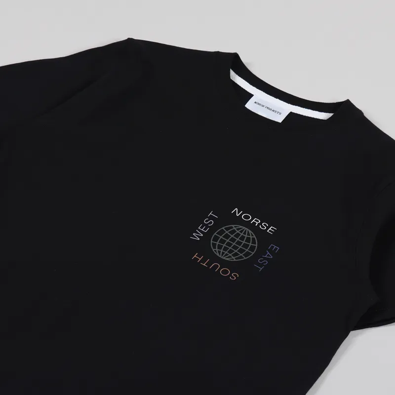 Norse Projects x Matt Luckhurst Niels T Shirt Black -1