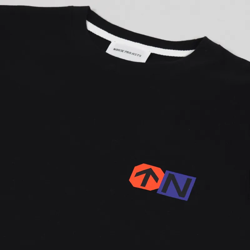 Norse Projects x Matt Luckhurst Hiking T Shirt Black-4