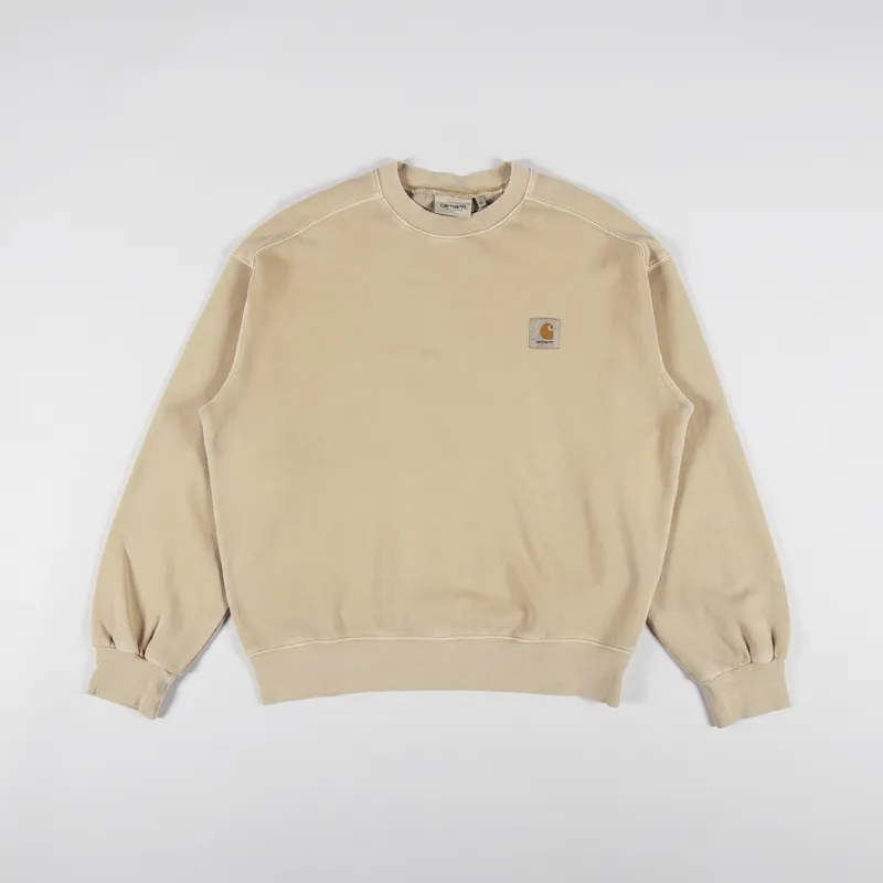 Carhartt WIP Nelson Sweat Dusty H Brown