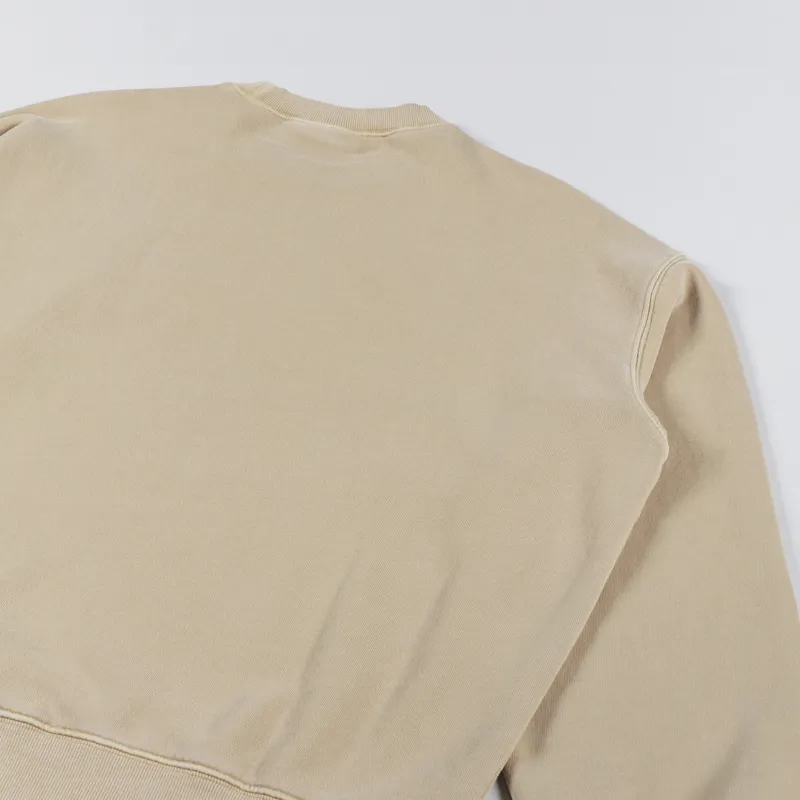 Carhartt WIP Nelson Sweat Dusty H Brown-3