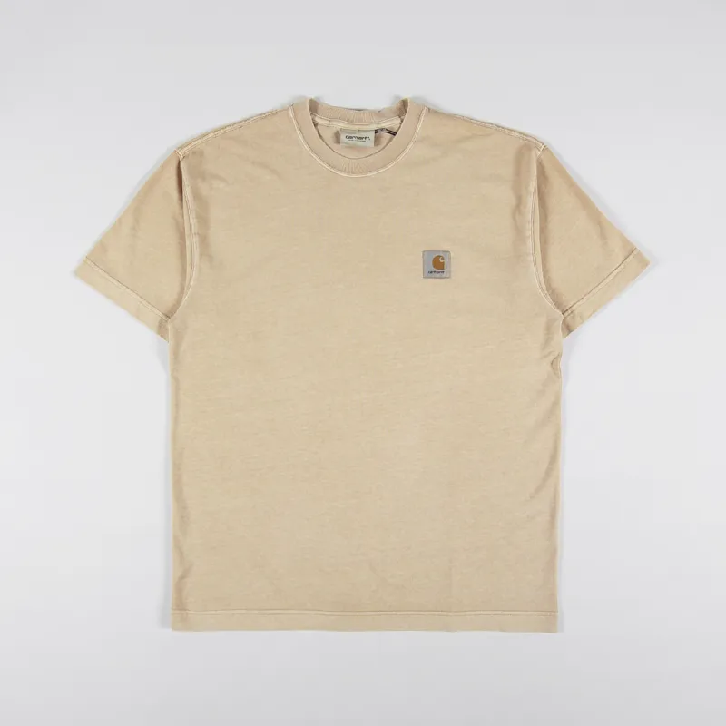 Carhartt WIP Nelson T Shirt Dusty H Brown