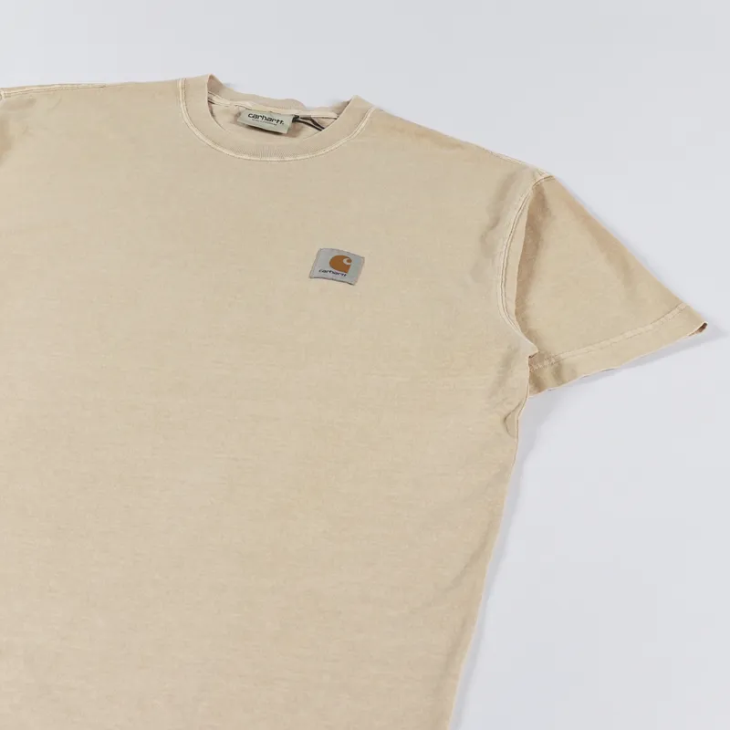 Carhartt WIP Nelson T Shirt Dusty H Brown-2