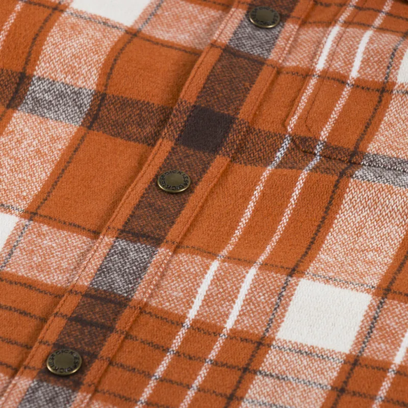 Dickies Nimmons Long Sleeve Shirt Bombay Brown-3