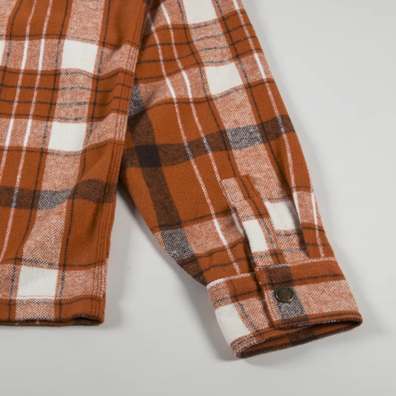 Dickies Nimmons Long Sleeve Shirt Bombay Brown-6