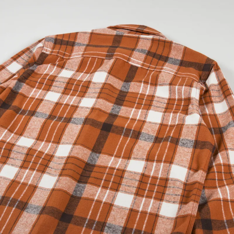 Dickies Nimmons Long Sleeve Shirt Bombay Brown-4