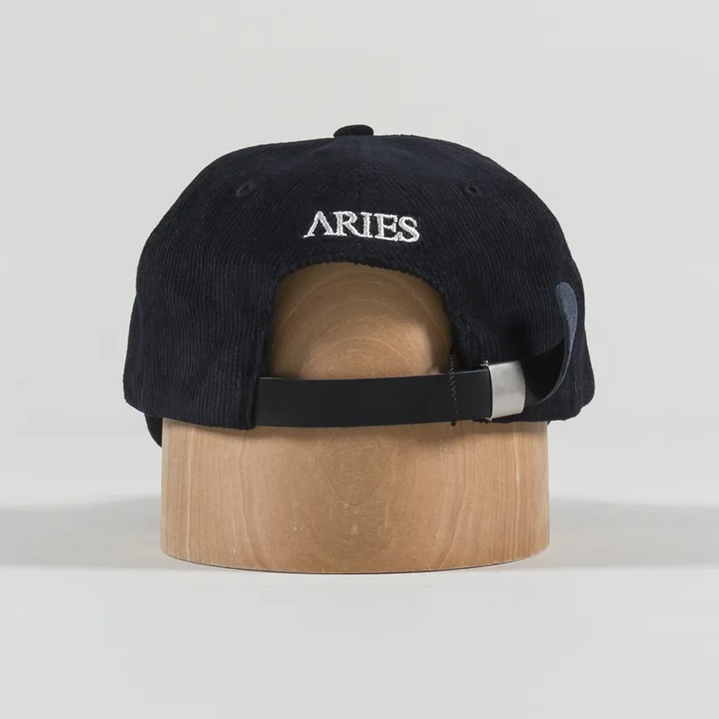 Aries Mini Problemo Corduroy Cap Black