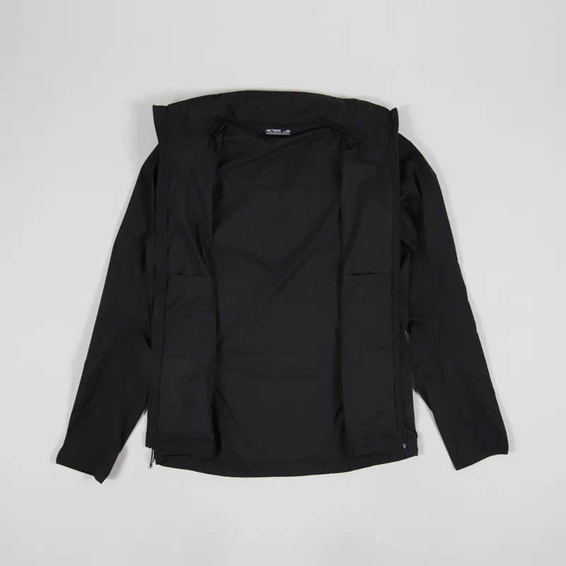 Arcteryx Mens Lightweight Outdoor Sportswear Nodin Jacket Black