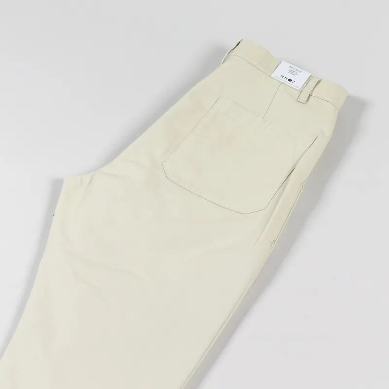 NN07 Nohr Trousers Ecru-4