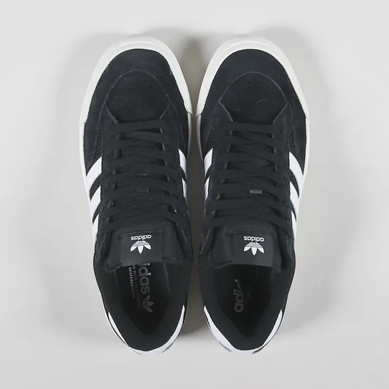 Adidas Skateboarding Nora Shoes Black White Grey-2