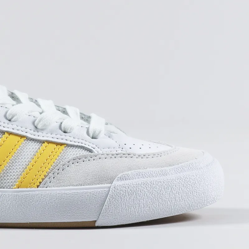 Adidas Womens Skateboarding Nora Shoes White Gold Navy-6