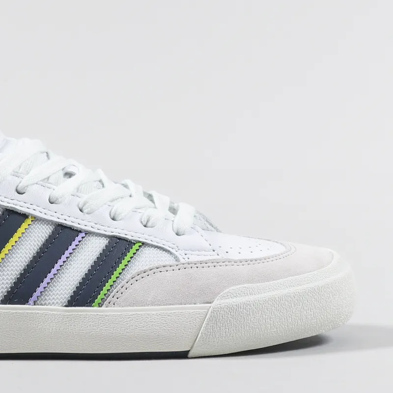 Adidas Skateboarding Nora Shoes Cloud White Shadow Navy Gold-6