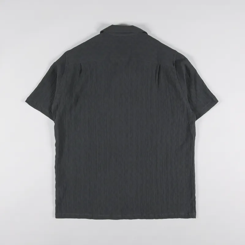 Portuguese Flannel Nori Shirt Black-1