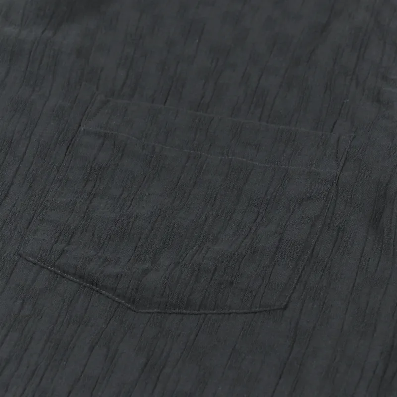 Portuguese Flannel Nori Shirt Black-5