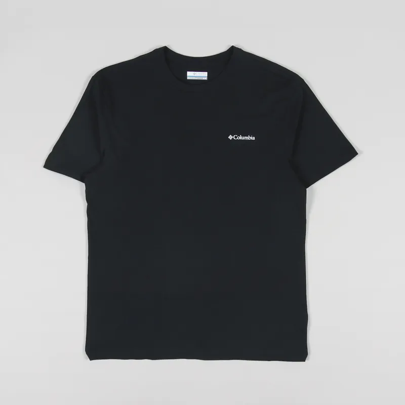 Columbia North Cascades T Shirt Black White-1