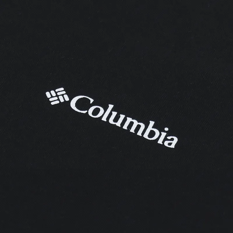 Columbia North Cascades T Shirt Black White-5