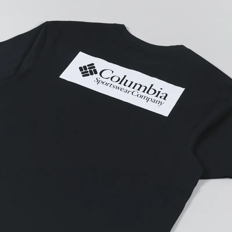 Columbia North Cascades T Shirt Black White-2