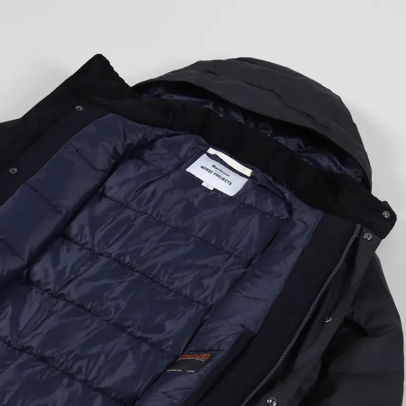 Barbour x Norse Projects Wax Ursula Jacket Navy-5