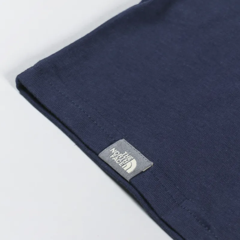 The North Face North Faces T Shirt Kilimanjaro Summit Navy Purple Cactus-4