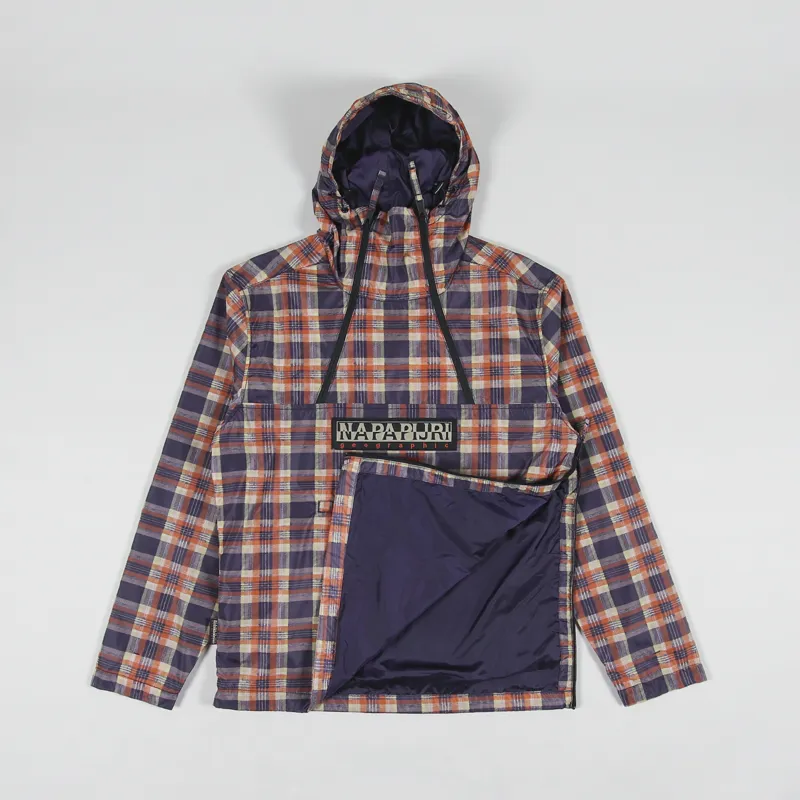 Napapijri x Liberty Northfarer Jacket Check Blue