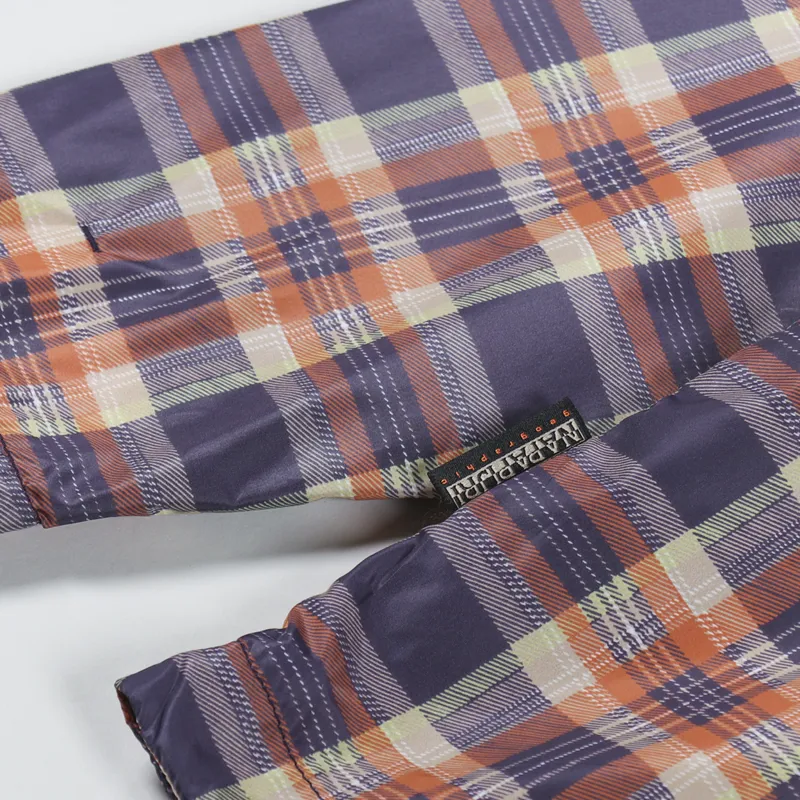 Napapijri x Liberty Fabrics Mens Northfarer Jacket Check Blue