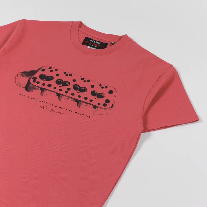 Deus Ex Machina Naito Velocity T Shirt Paprika-2