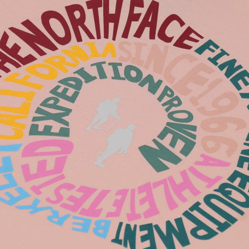 The North Face Natural Wonders T Shirt Evening Sand Pink-5