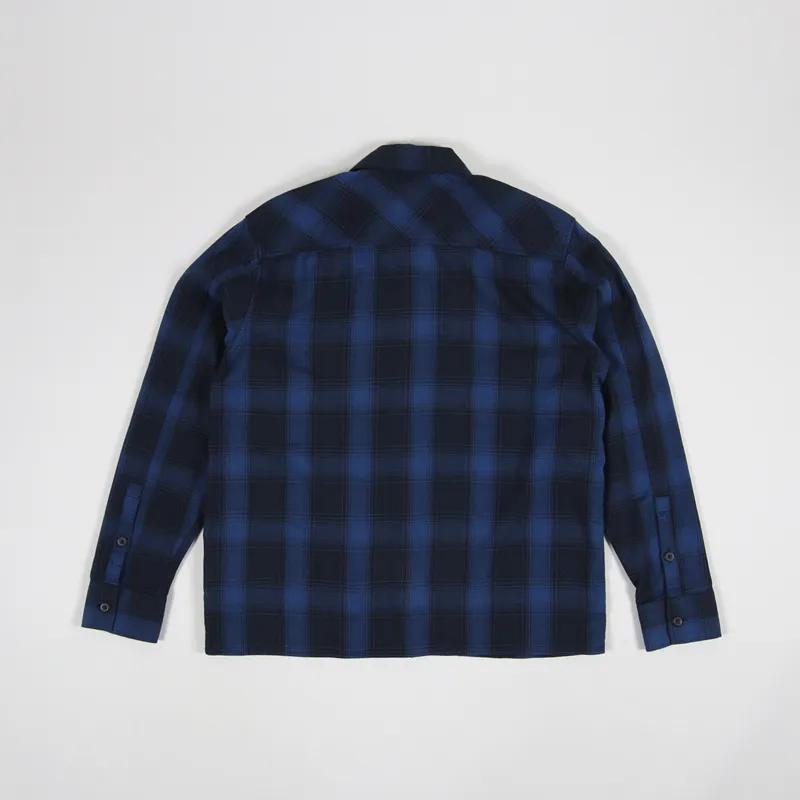 Nudie Jeans Sten Shirt Shadow Check Navy-7