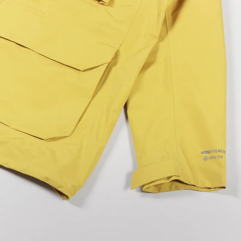 Norse Projects Nunk Shell GORE-TEX Jacket Chrome Yellow-6