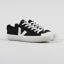 Veja Womens Nova Canvas Shoes Black Pierre