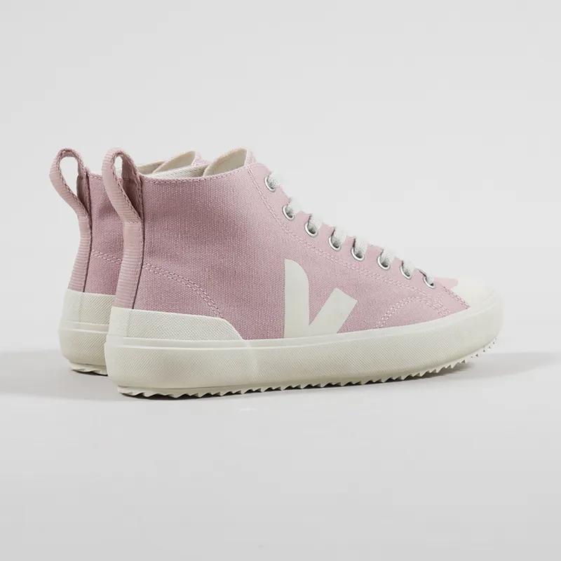 Veja Womens Nova High Top Canvas Shoes Babe Pierre-2