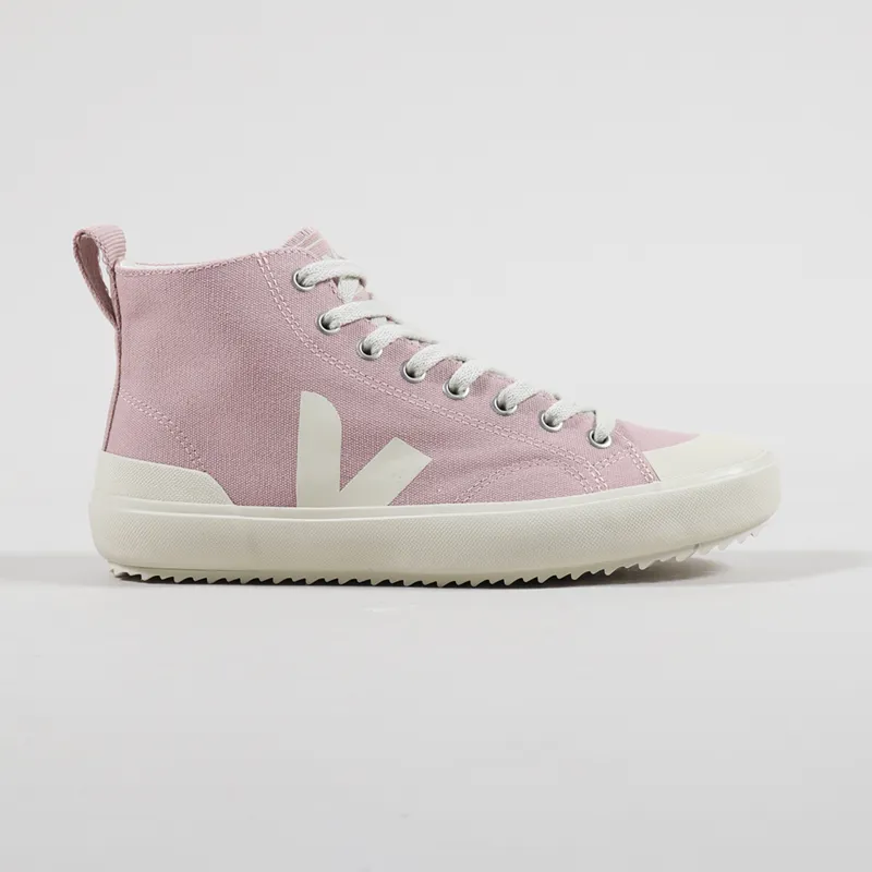 Veja Womens Nova High Top Canvas Shoes Babe Pierre-4