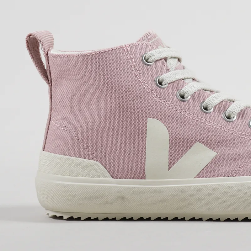 Veja Womens Nova High Top Canvas Shoes Babe Pierre-5