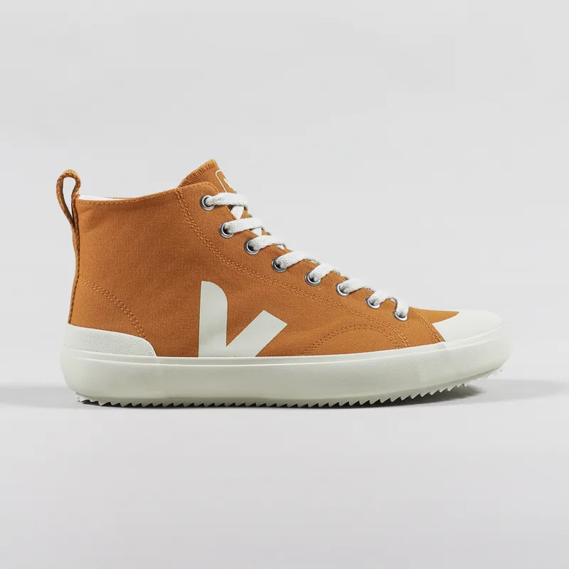 Veja Nova High Top Canvas Shoes Pumpkin Pierre-4