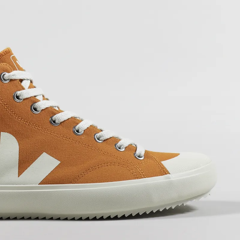 Veja Nova High Top Canvas Shoes Pumpkin Pierre-6