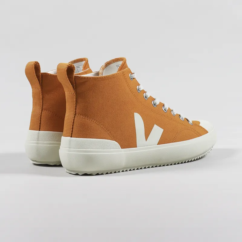 Veja Nova High Top Canvas Shoes Pumpkin Pierre-3