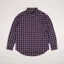 Edwin Wilson Zip Through Shirt Navy Aurora Red
