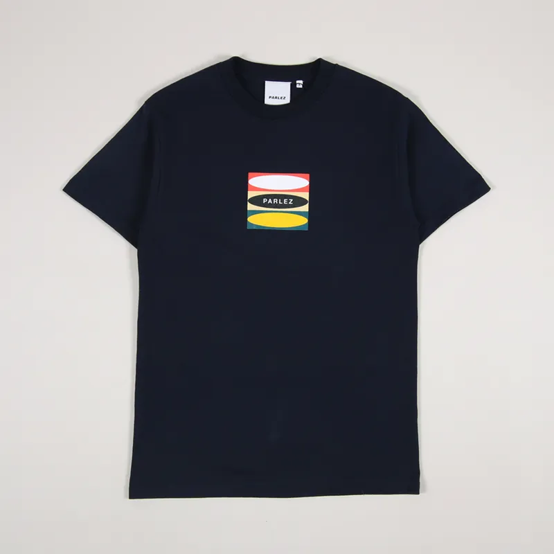 Parlez Cluff T Shirt Navy