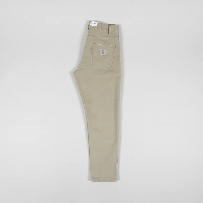 Carhartt WIP Newel Pant Ammonite Dearborn Canvas-2