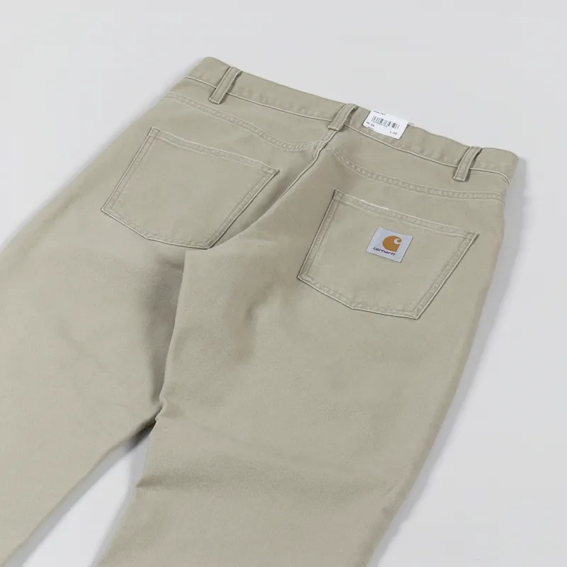Carhartt WIP Newel Pant Ammonite Dearborn Canvas-6