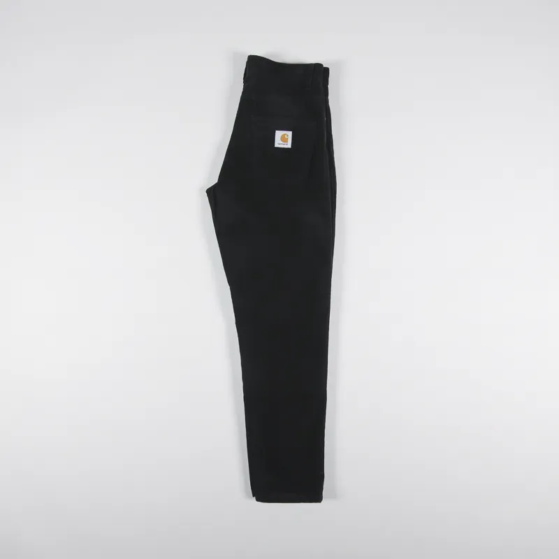 Carhartt WIP Newel Pant Black Rinsed Ford Corduroy-2