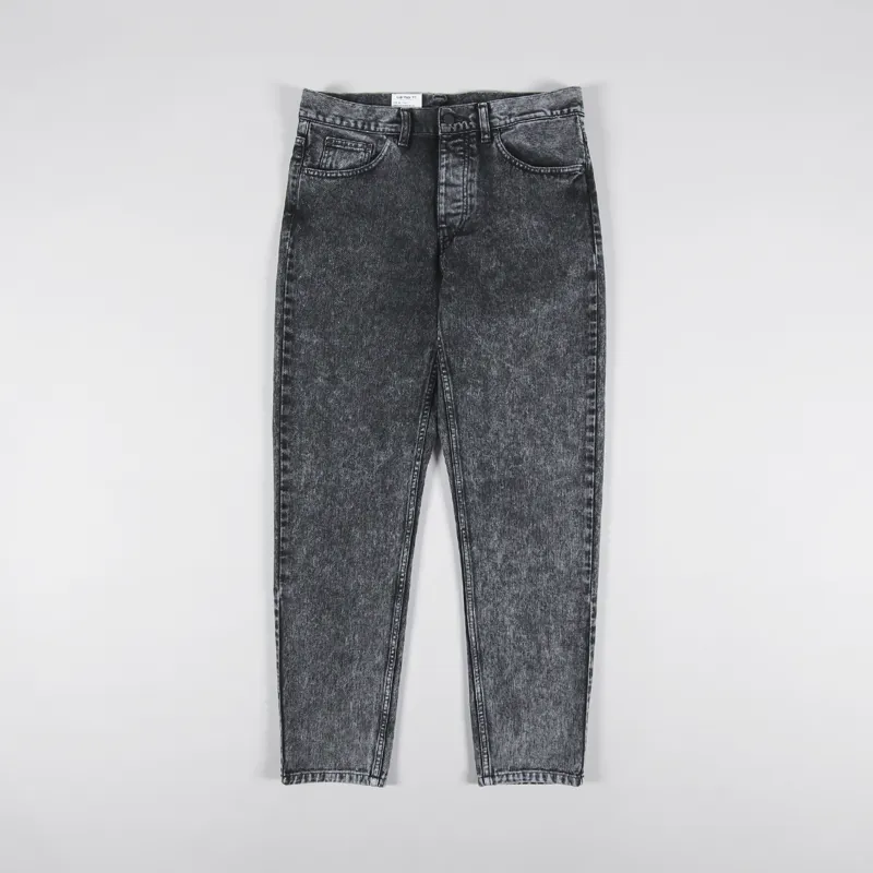 Carhartt WIP Newel Pant Black Worn Washed Parkland Denim-1