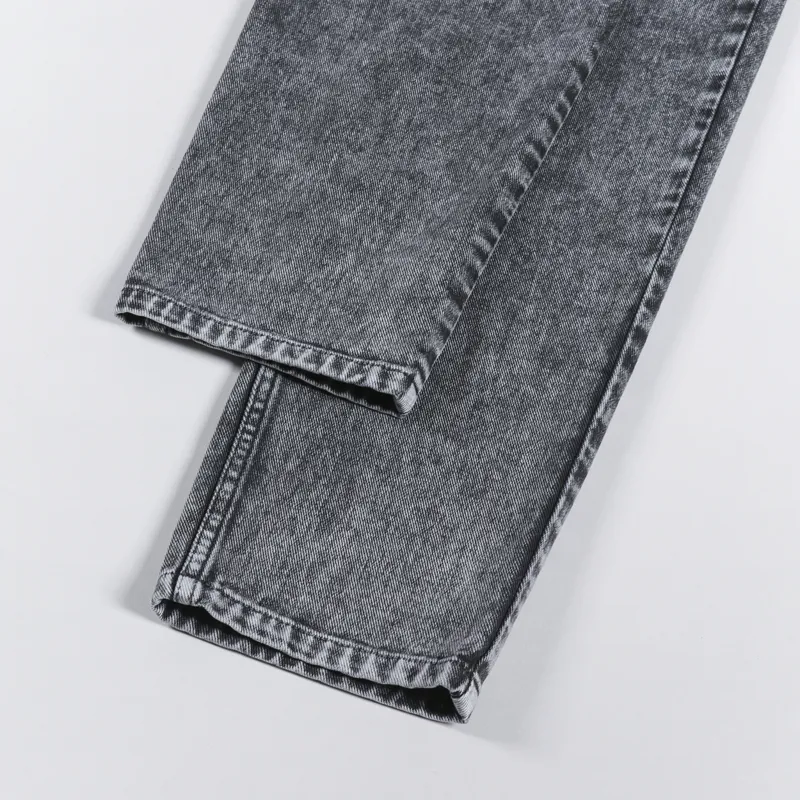 Carhartt WIP Newel Pant Black Worn Washed Parkland Denim-4