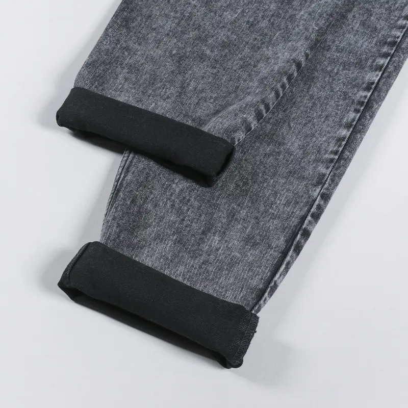 Carhartt WIP Newel Pant Black Worn Washed Parkland Denim-5